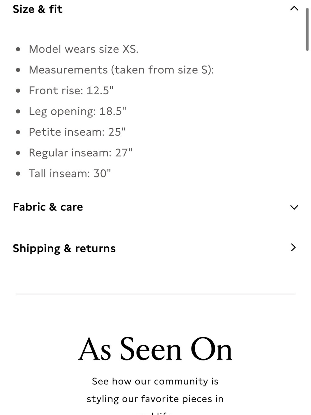 Banana Republic Tall Black STRAIGHT-LEG PULL-ON Linen Pant - Picture 8 of 10